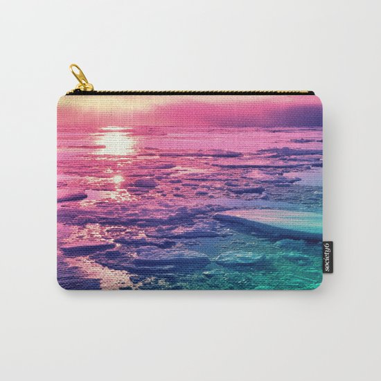 Pastel Sunset Waters Carry-All Pouch