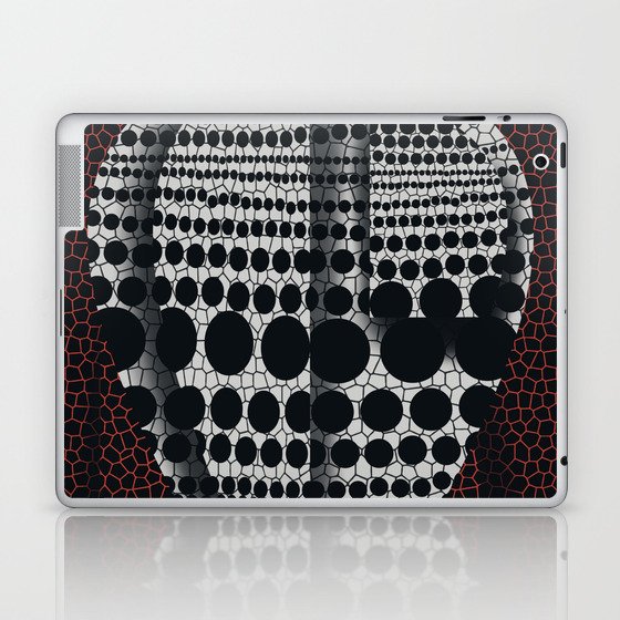 Cubism patterned vase Laptop & iPad Skin