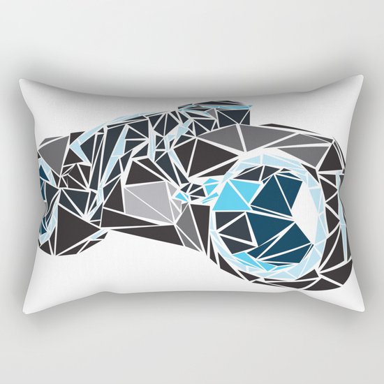 The Light Cycle Rectangular Pillow