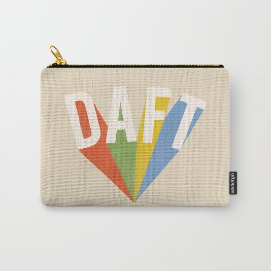 Letters : Daft Carry-All Pouch