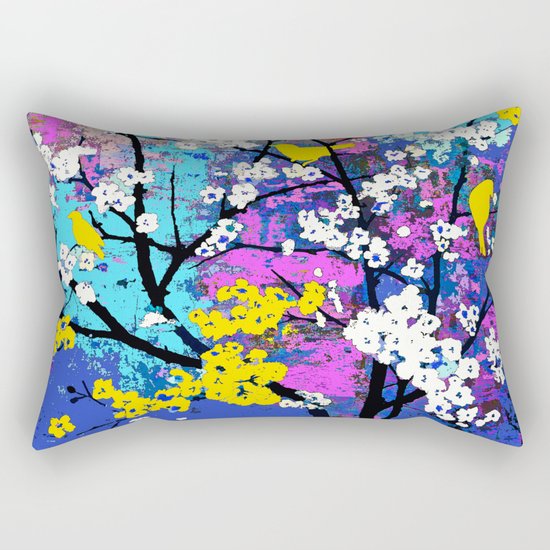 Birds Rectangular Pillow