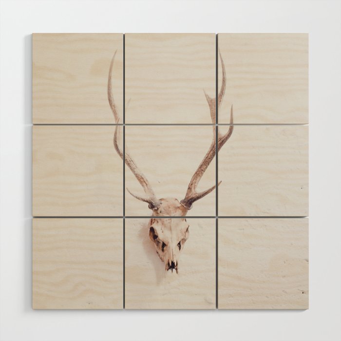 Antlers Wood Wall Art