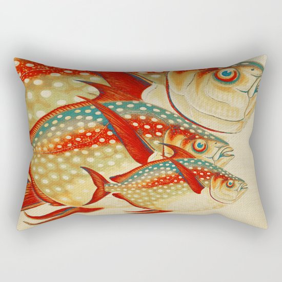 Fish Classic Designs 1 Rectangular Pillow