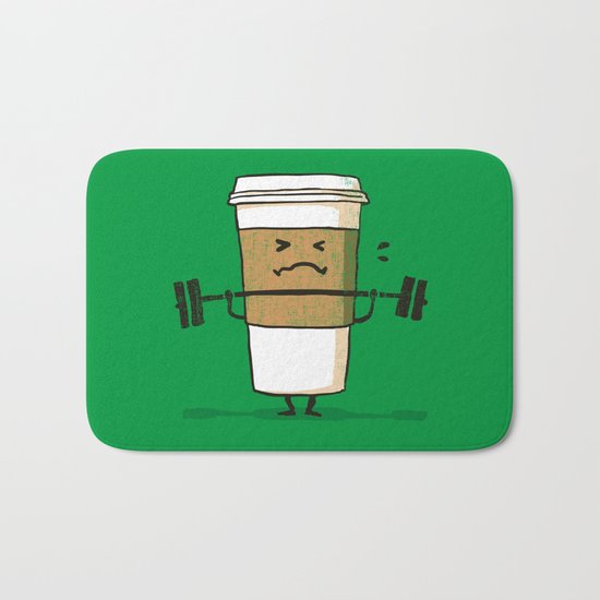 Strong Coffee Bath Mat