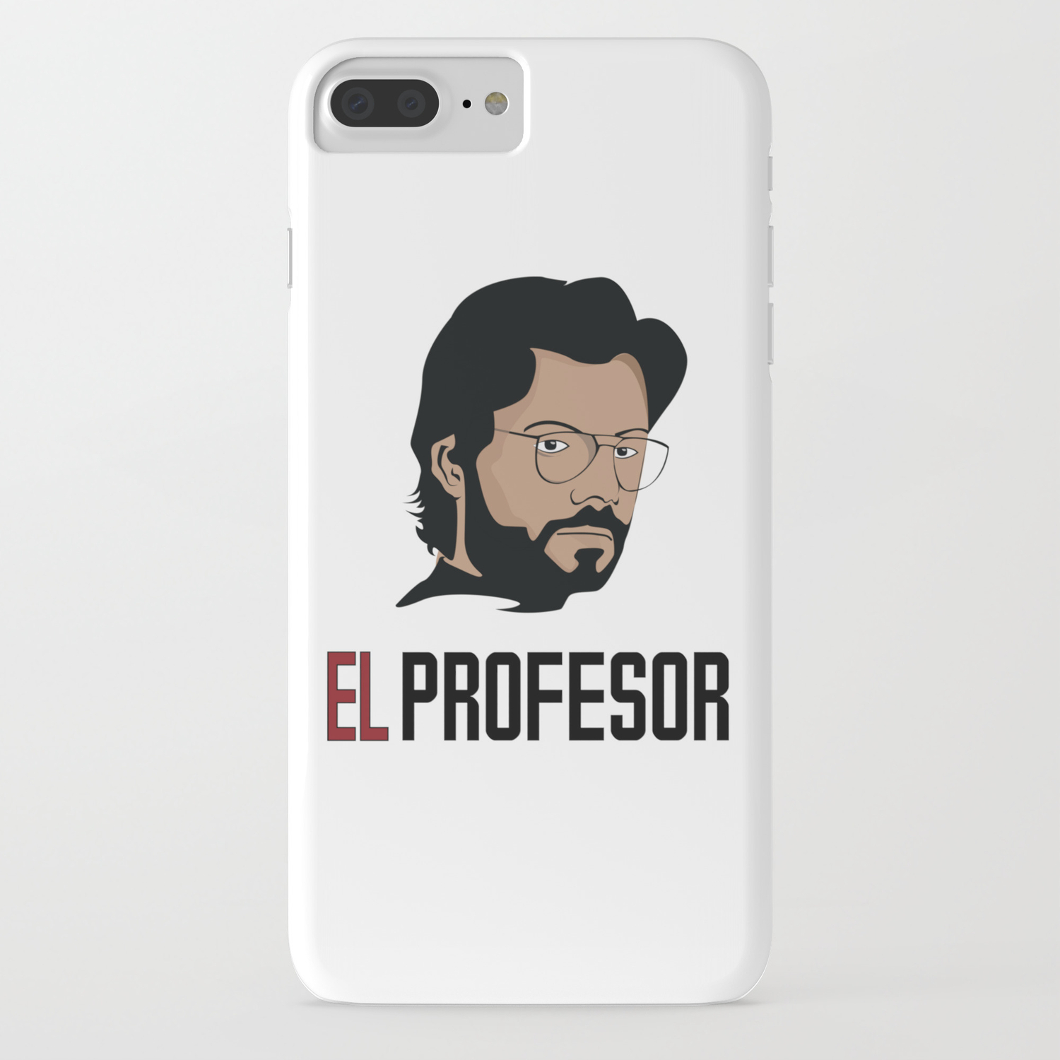 La Casa De Papel Tee Shirt El Profesor Iphone Case