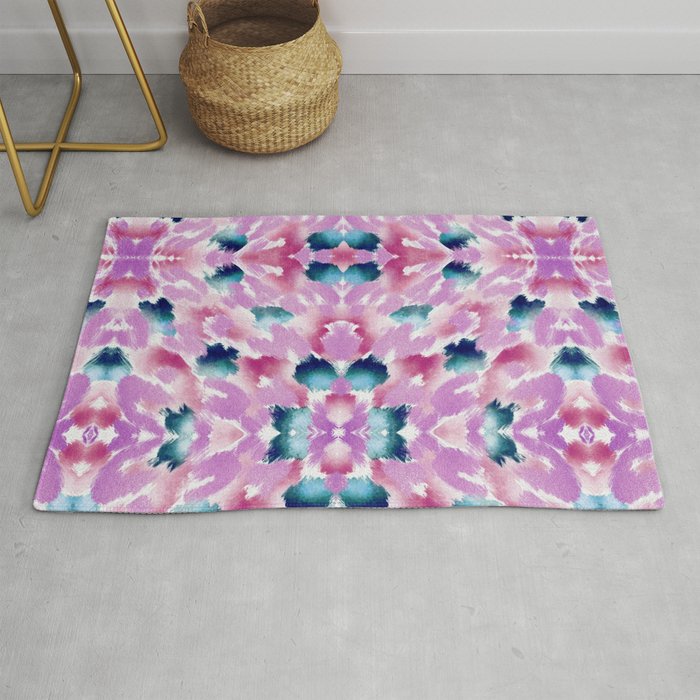 Neo Leopard Pattern Rug