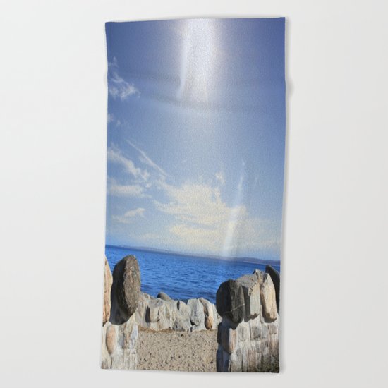 Beauty In The Distance Beach Towel