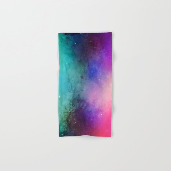 Mystical azure galaxy Hand & Bath Towel