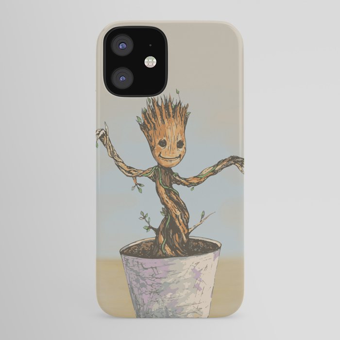 Baby Groot Iphone Case By Sarasotomotto Society6