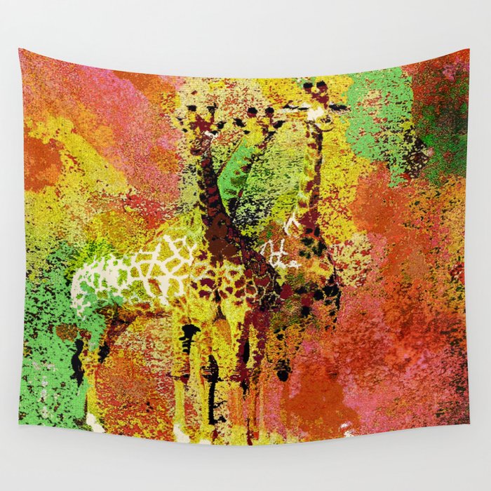 Giraffe #1 Wall Tapestry