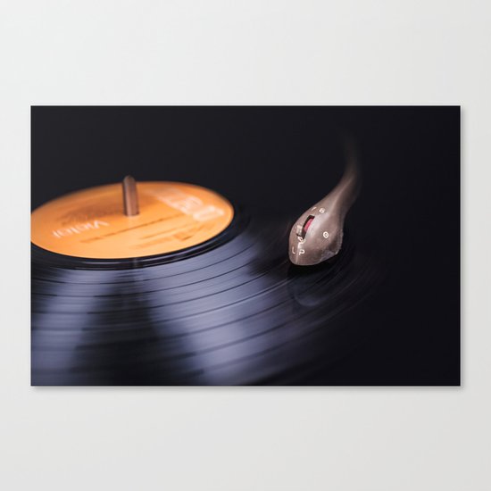 Vinyl Canvas Print
