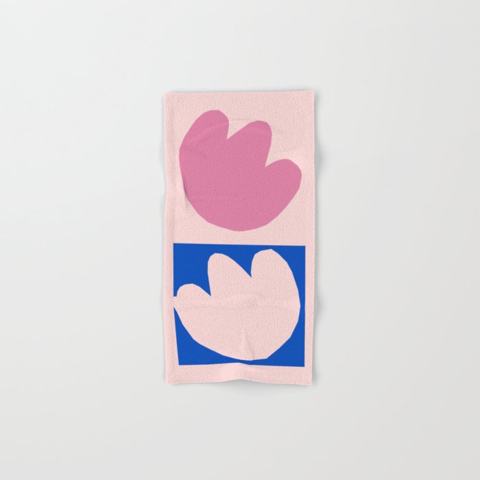 Cut out flower Hand & Bath Towel