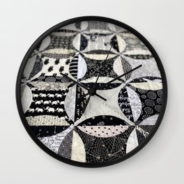Perfect Patchwork Wall Clock