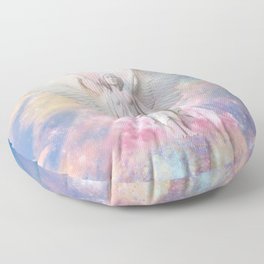 Pastel Heavens I Floor Pillow