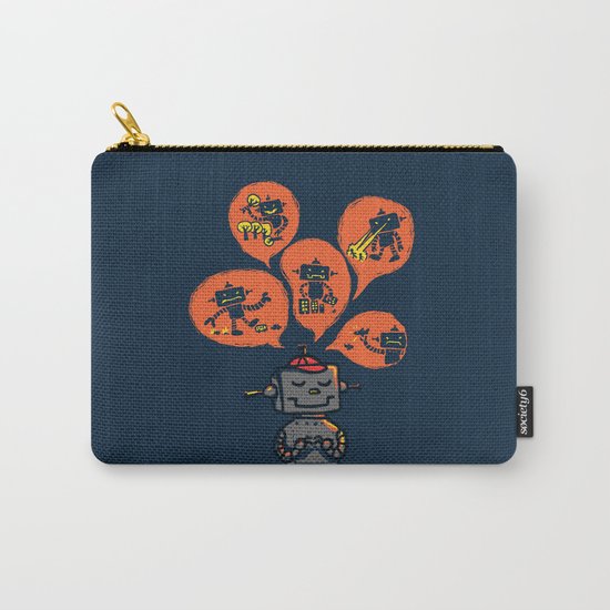 When I grow up - an evil robot dream Carry-All Pouch