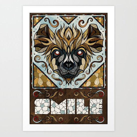 Smile Art Print