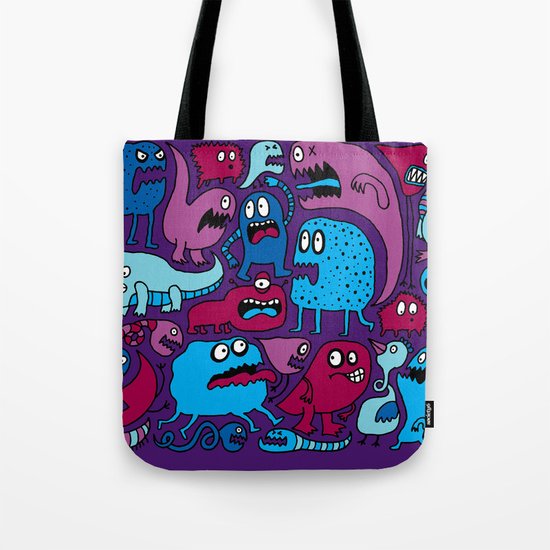 More Monsters Tote Bag