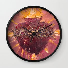 SACRED HEART Wall Clock