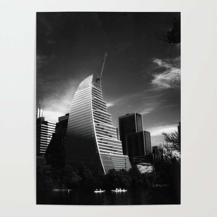 You Remind Me of Home |  Black and White Austin Texas Fine Art Poster