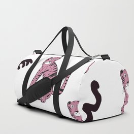 Pink Tiger Matisse Pattern Duffle Bag