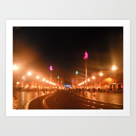 Nice Night Art Print