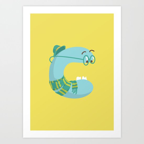 letter C Art Print