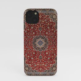 N63 - Red Heritage Oriental Traditional Moroccan Style Artwork iPhone Case
