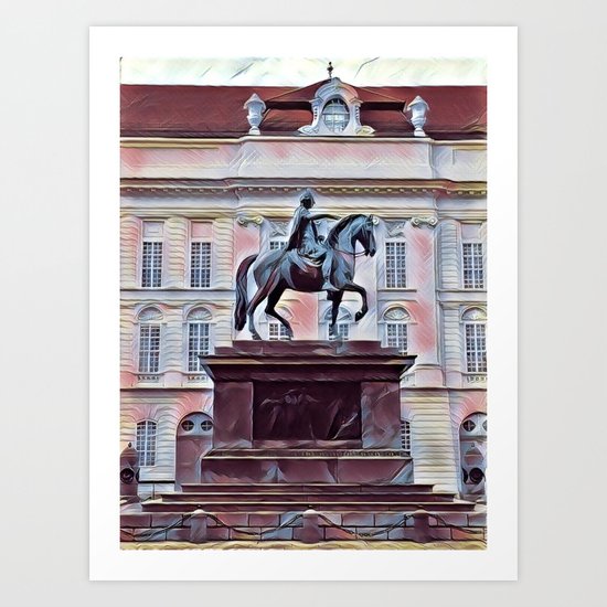 Eternal Elegance Art Print