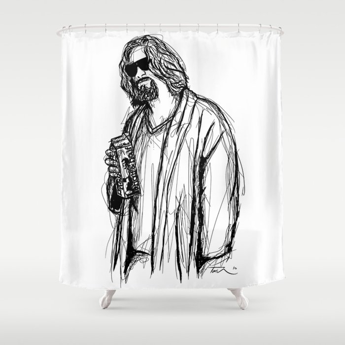 The Dude Shower Curtain