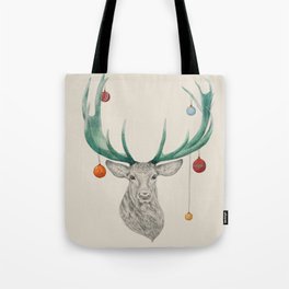 Christmas Deer Tote Bag