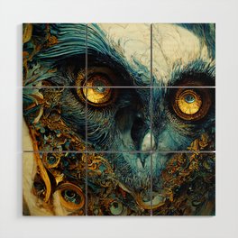 The Owl Wood Wall Art