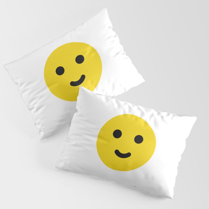 Smiley Face Pillow Sham