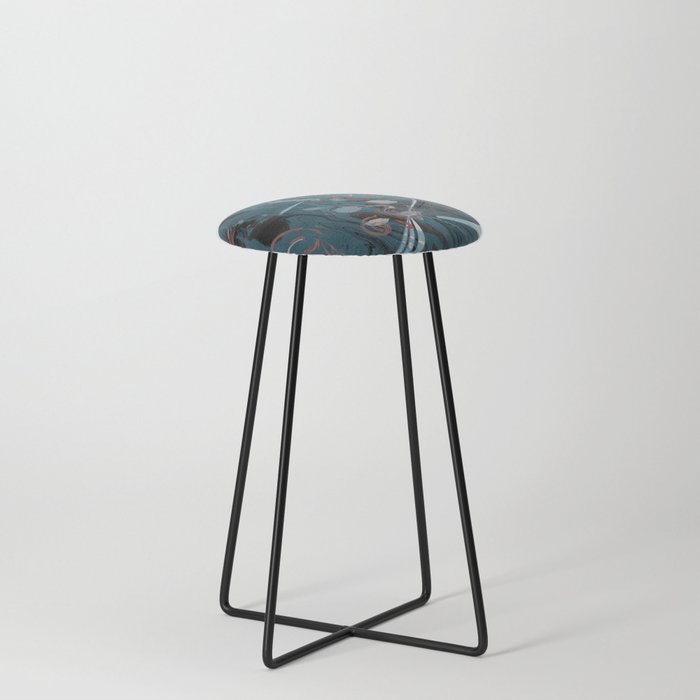 Beauty in Movement  Counter Stool