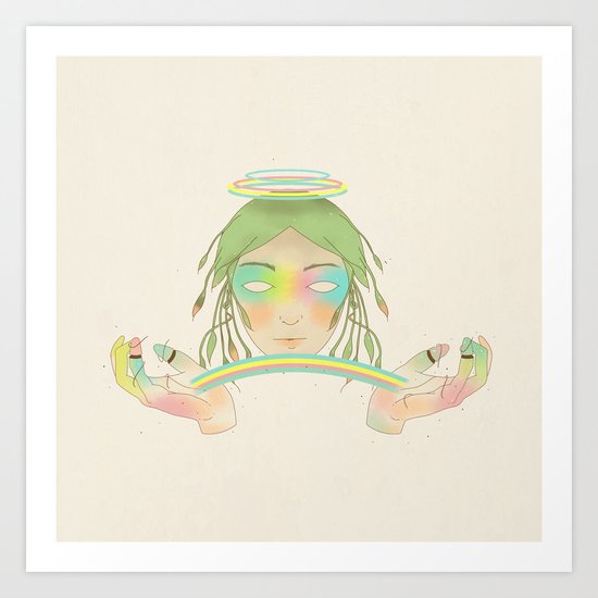 RAINBOW Art Print