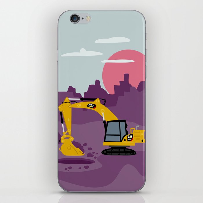 Excavator iPhone Skin