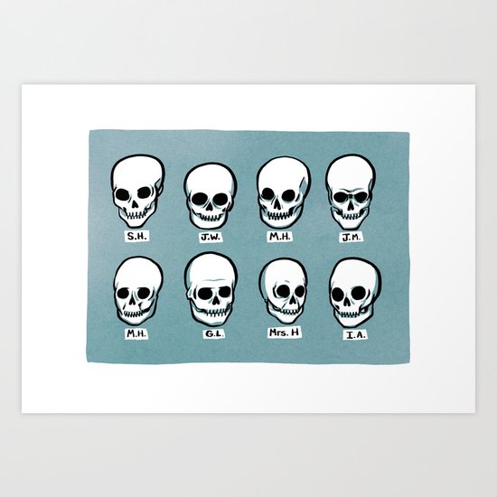 The Great Phrenologist Art Print