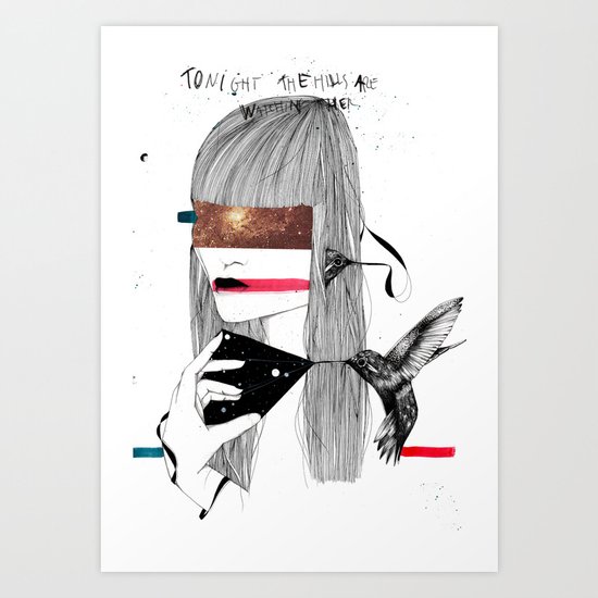 The Capture Art Print