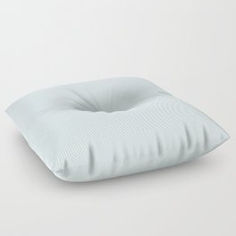 AZUREISH WHITE SOLID COLOR. Paceful Blue Floor Pillow