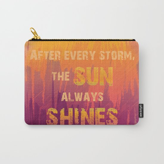 Abstract Golden Sunrise in Mountains Carry-All Pouch