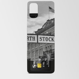 Fort Worth Stockyards Black White Android Card Case