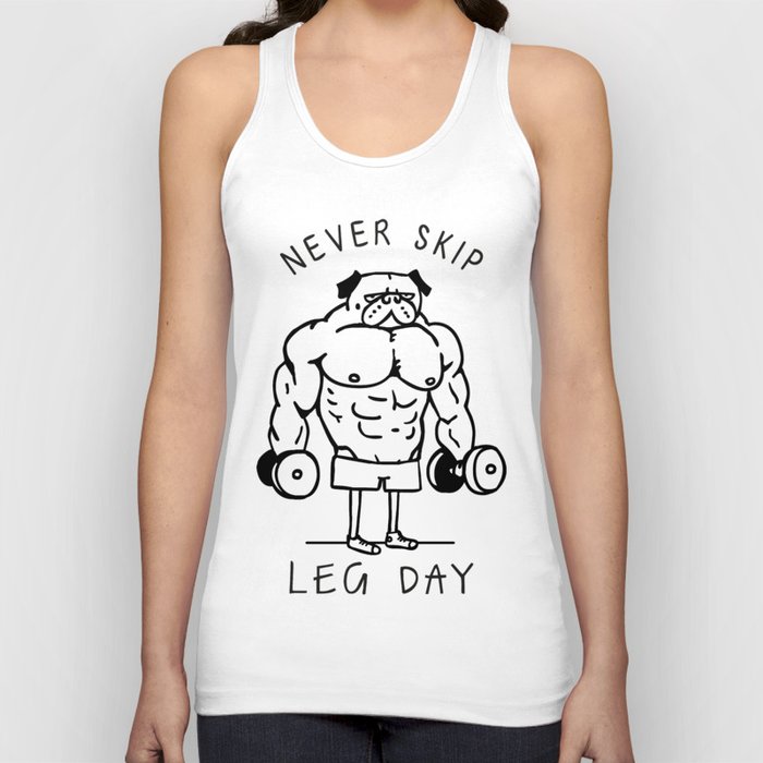 Never Skip Leg Day Tank Top