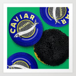 Caviar Art Print