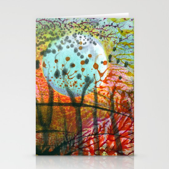 Moon Stationery Cards