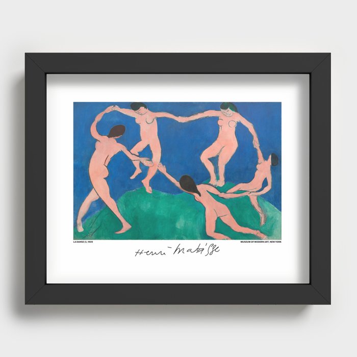 La Danse by Henri Matisse Recessed Framed Print