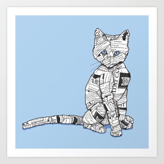 Keeping Tabbs Art Print