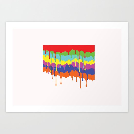 paint Art Print