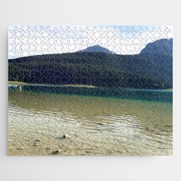 Wonderful sunny day on beautiful lake  Jigsaw Puzzle
