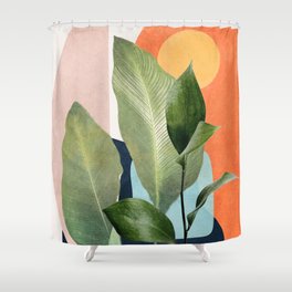 Nature Geometry VII Shower Curtain