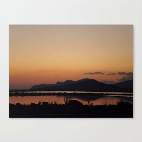 las salinas Canvas Print