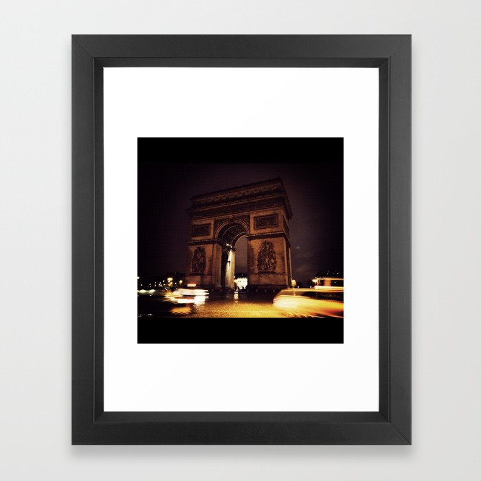 L'Arc de Triomphe  Framed Art Print